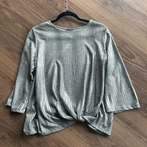 Clara Sun Woo Metallic Blouse